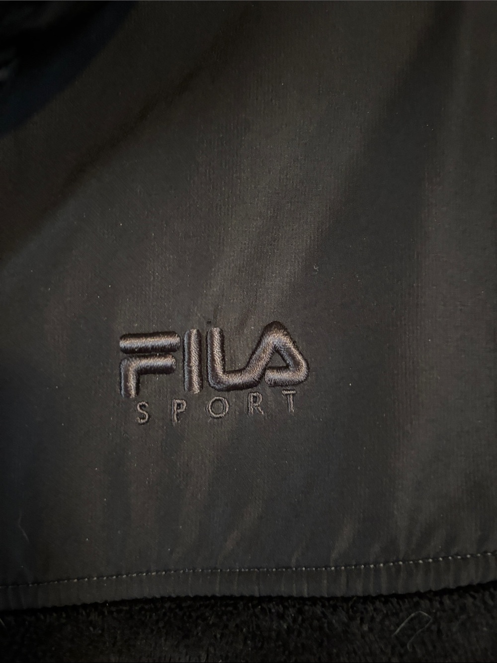 Fila Men's Black Lightweight Full-Zip Shirt Jacket - Picture 2 of 5